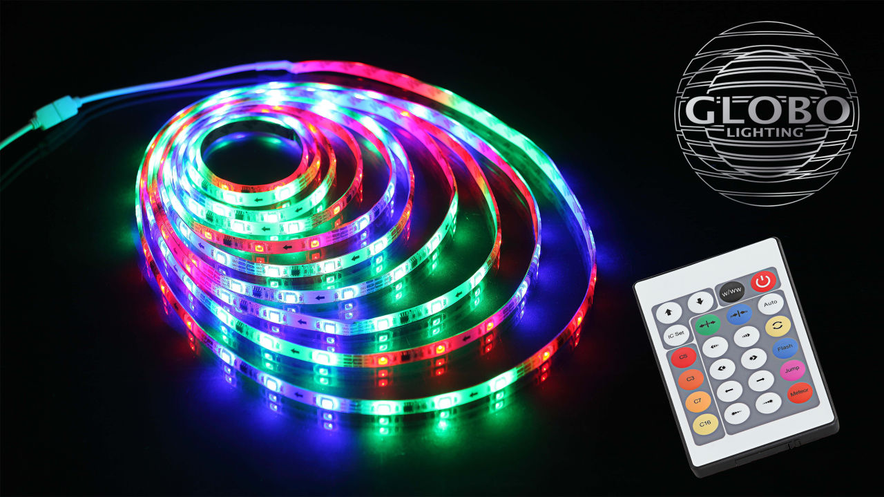Globo Lighting - LED BAND - LED-Band Kunststoff, 150x RGBW LED