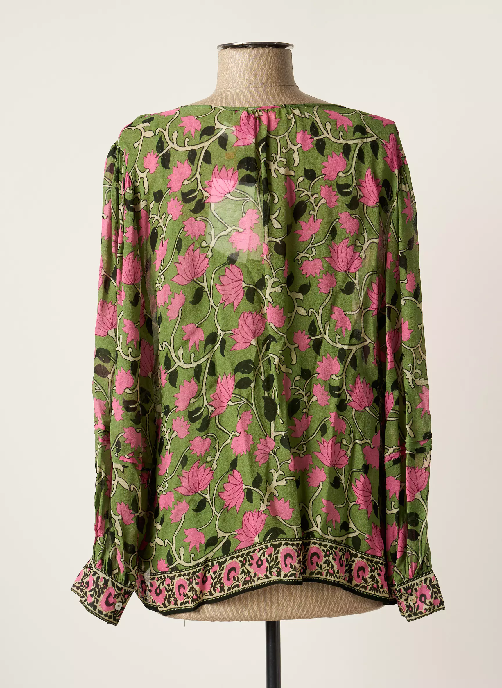 La Petite Etoile Chemisiers Femme couleur vert
