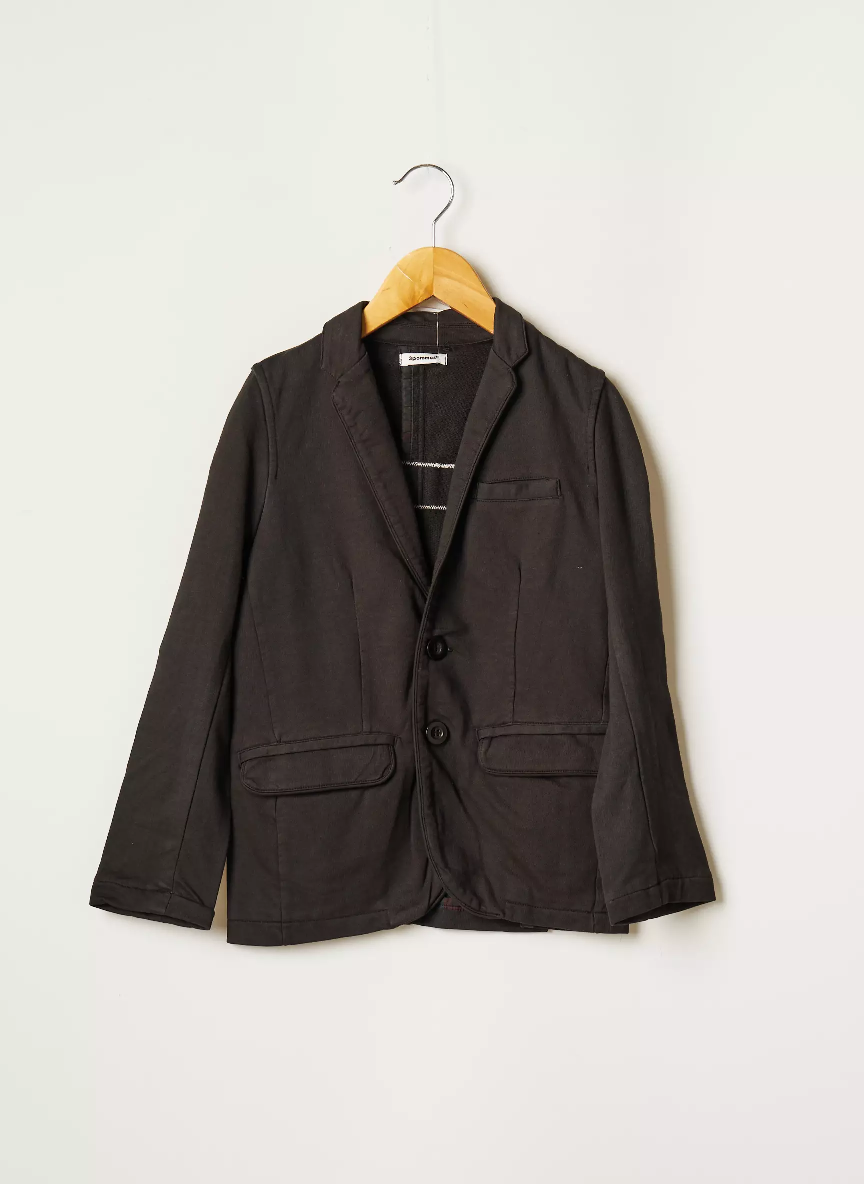 3 Pommes Blazers Garcon couleur noir