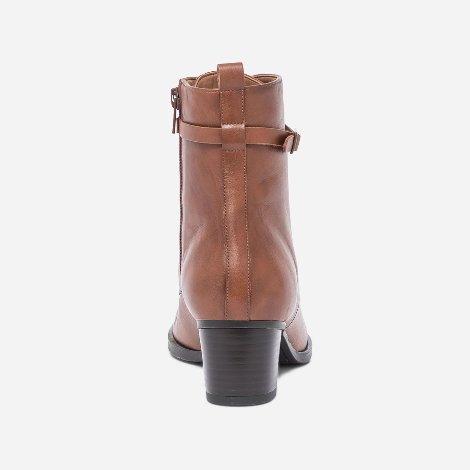 Bottine ERAM FLEX cognac en cuir