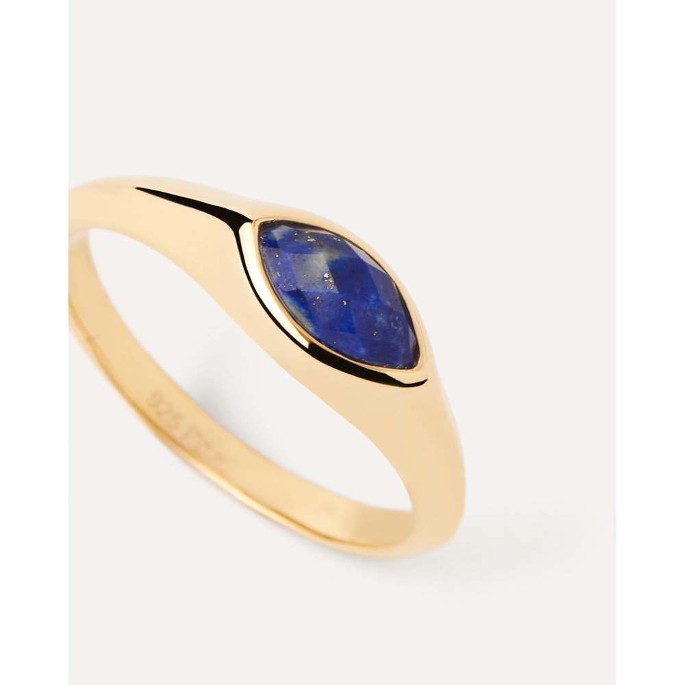 P D Paola Bague pour femme 925 Argent bleu Bague