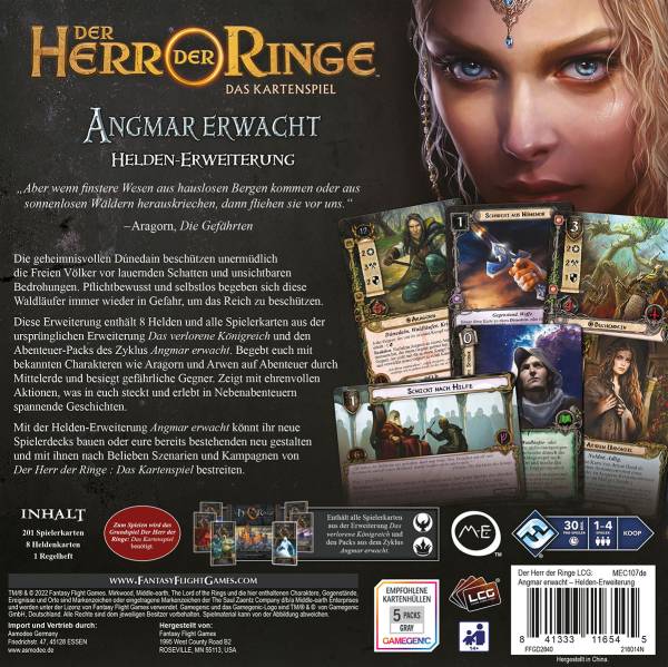 Der Herr der Ringe: Das Kartenspiel – Angmar erwacht (Helden-Erw.)
