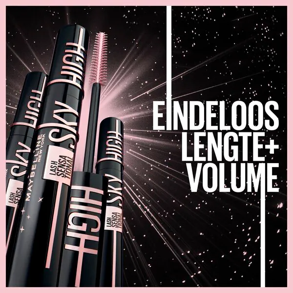 Maybelline New York Lash Sensational Sky High Cosmic Black Mascara 7,2ml