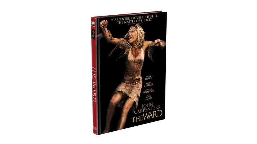 John Carpenter's THE WARD - 2-Disc Mediabook Cover B (Blu-ray + DVD) Limited 333 Edition - Uncut