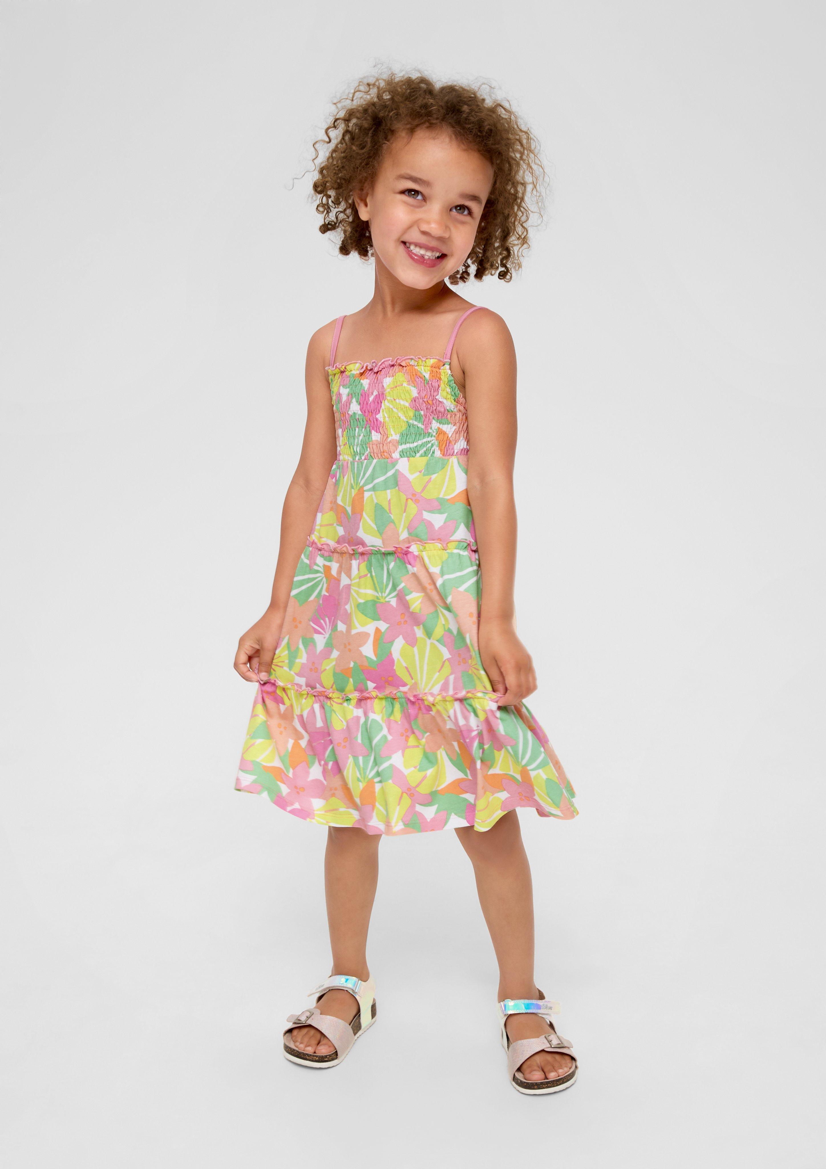 Kleid mit elastischem Smok-Detail  2131437-01A0