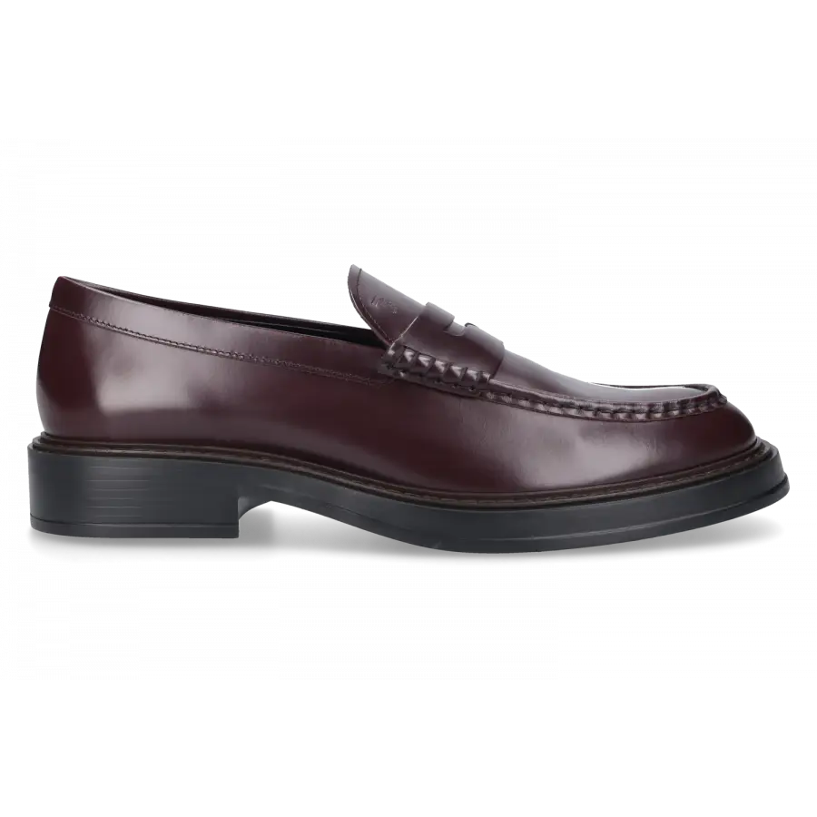 Tod's - Loafer M61K0 Kalbsleder - rot