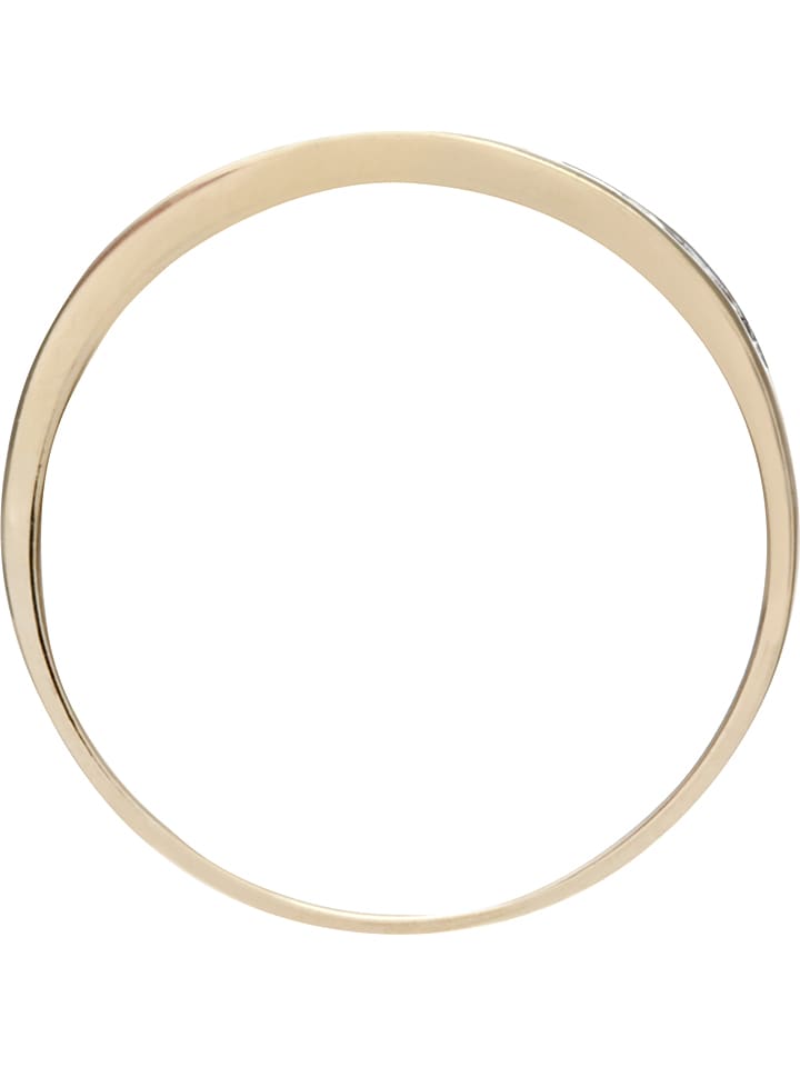 Diamant Exquis Gold-Ring mit Diamanten günstig kaufen