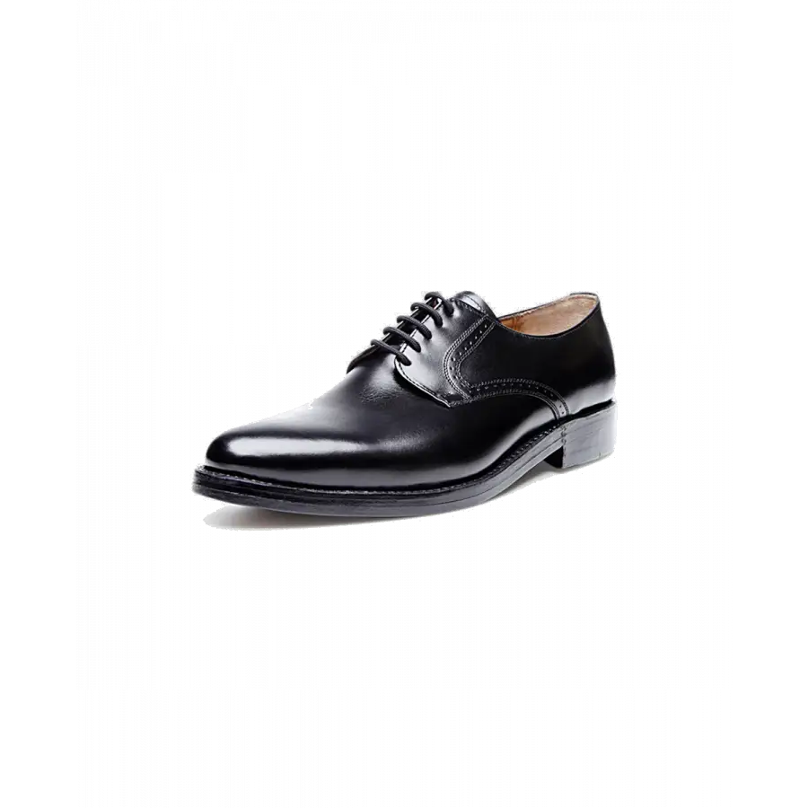 Heinrich Dinkelacker - Businessschuhe Derby MILANO PLAIN BC Kalbsleder - schwarz