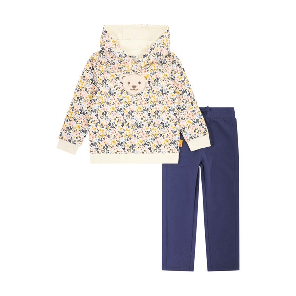 Set Hose + Sweatshirt, dunkelblau für Mädchen