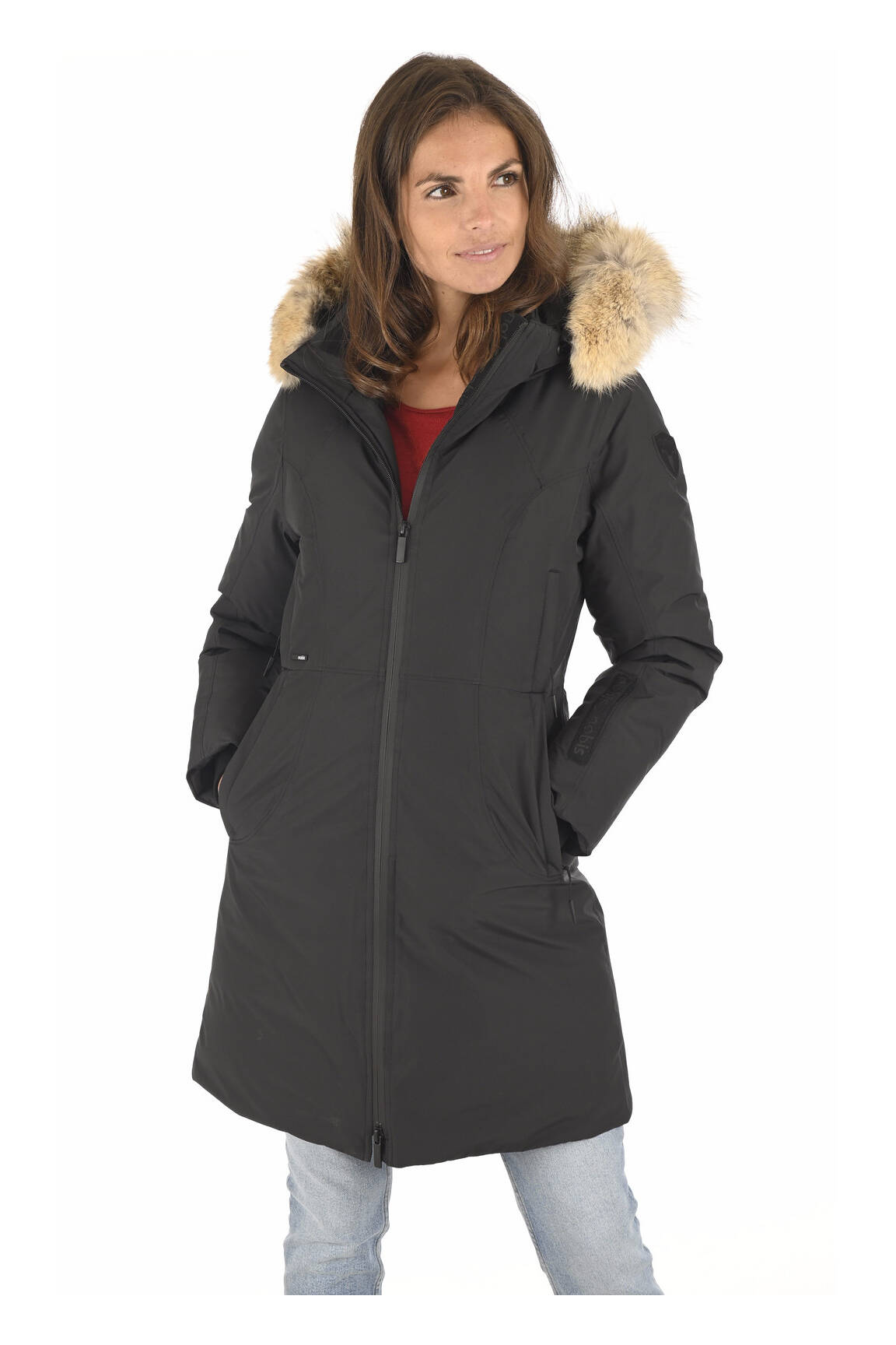 Nobis Parkas Femme couleur noir
