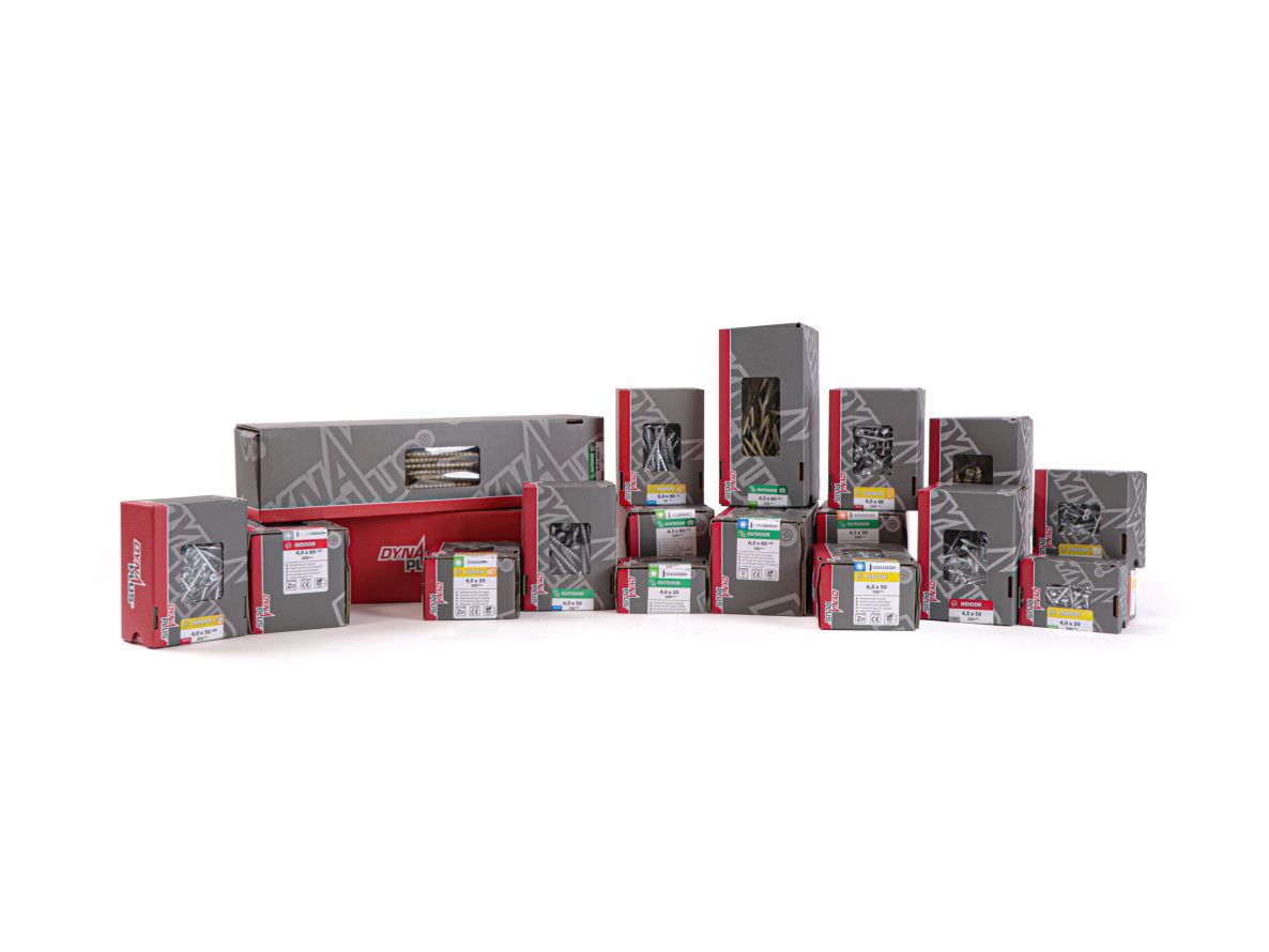 Dynaplus 0281.01.17901 Universal screw VZ PK TX-15 3.5 x 50mm - 200 pieces