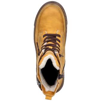 Mustang Stiefelette in gelb