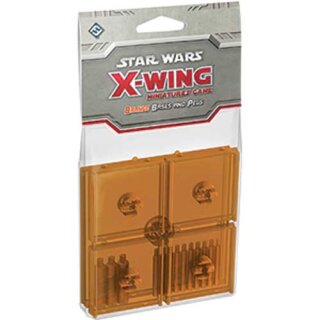 Star Wars X-Wing: Orange Bases and Pegs Expansion Pack