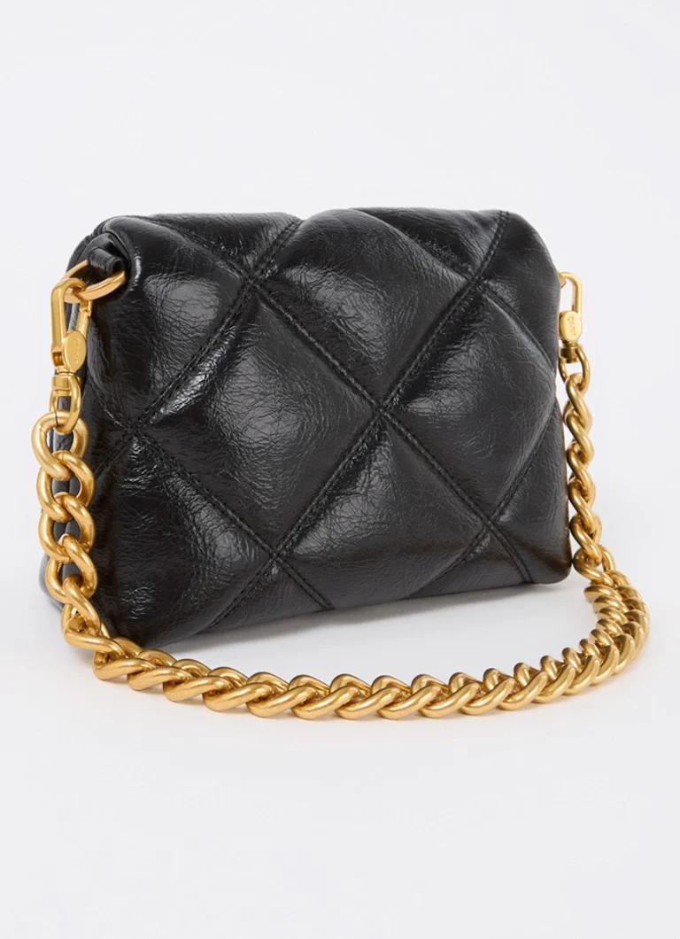 Liu Jo LaPuffy Small shoulder bag with quilt pattern and logo