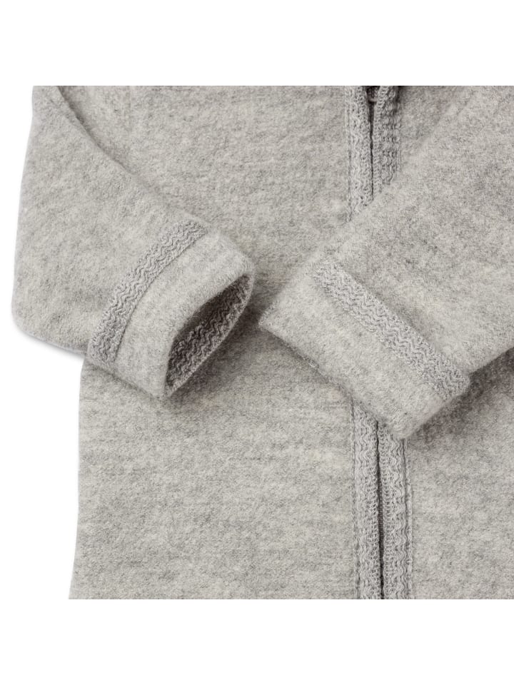 Hofbrucker Wollwalk Overall in Grau Melange günstig kaufen