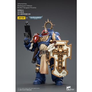 Warhammer 40k Actionfigur: Ultramarines - Bladeguard Veteran Brother Sergeant Proximo