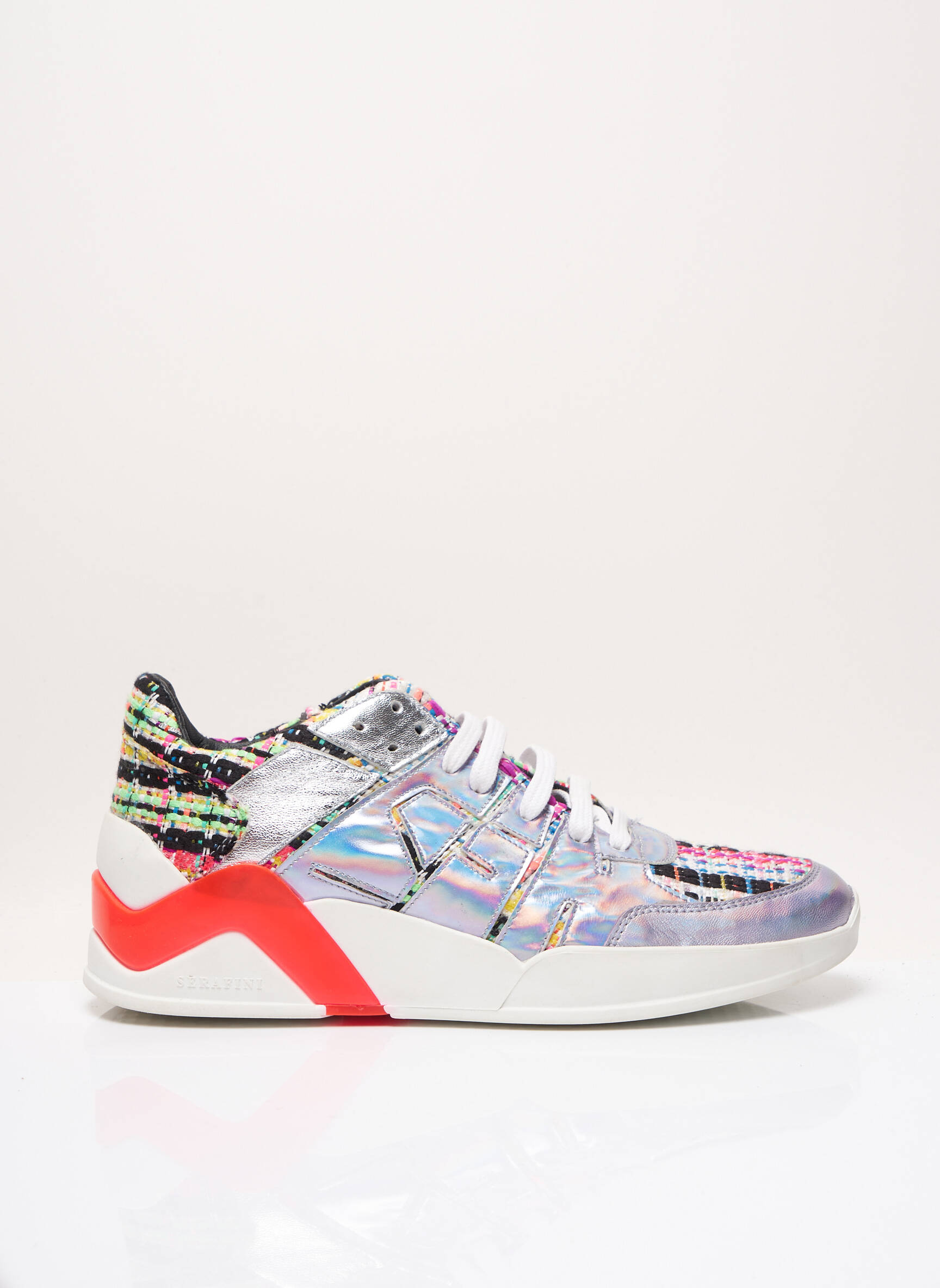 Serafini Baskets Femme couleur gris