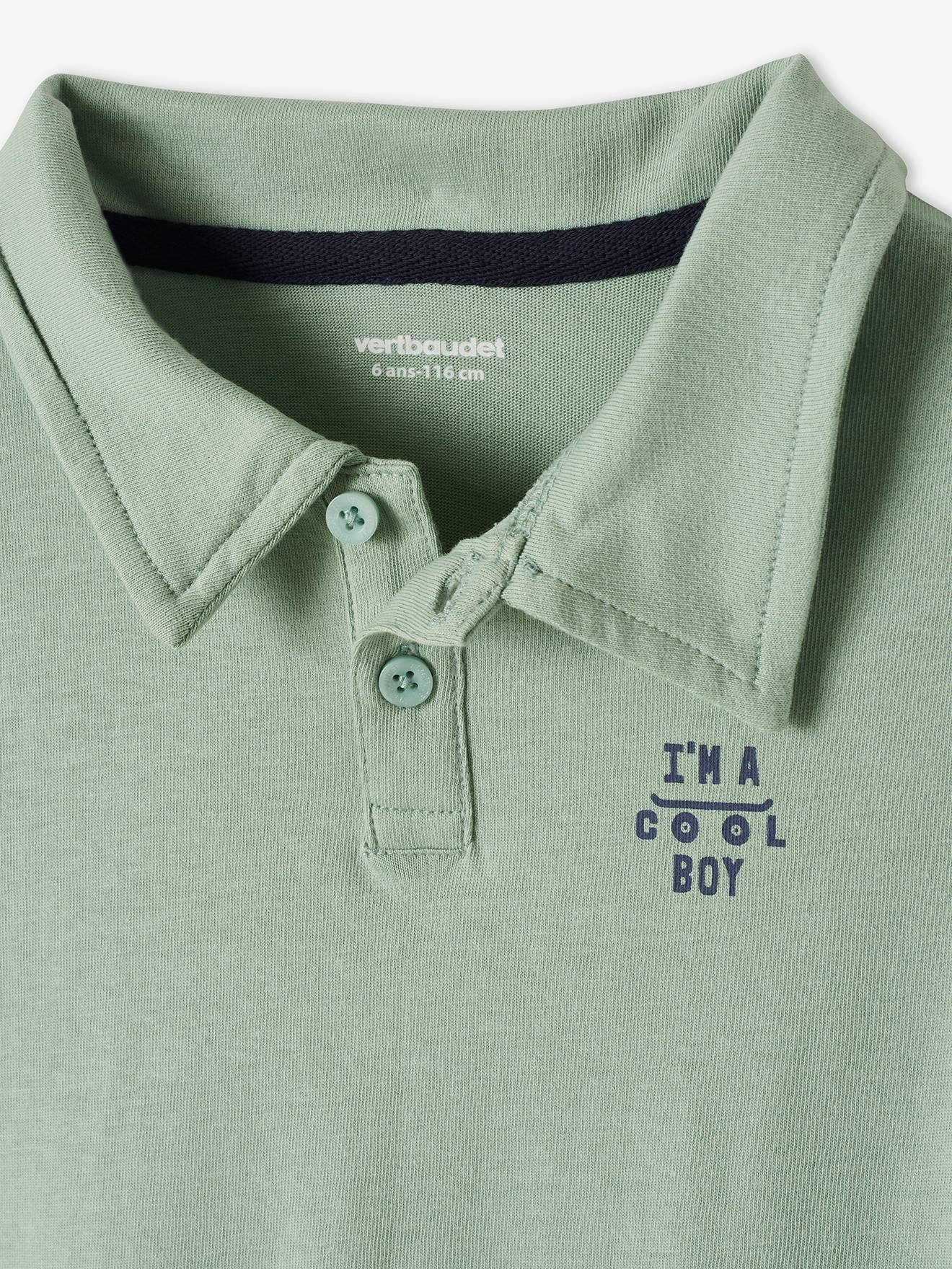 Vertbaudet 2er-Pack Jungen Poloshirts, Kurzarm Oeko-Tex - pack blau