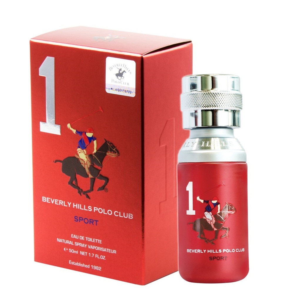 Beverly hills polo club BEVERLY HILLS POLO CLUB SPORT HOMME N°1 Eau de toilette
