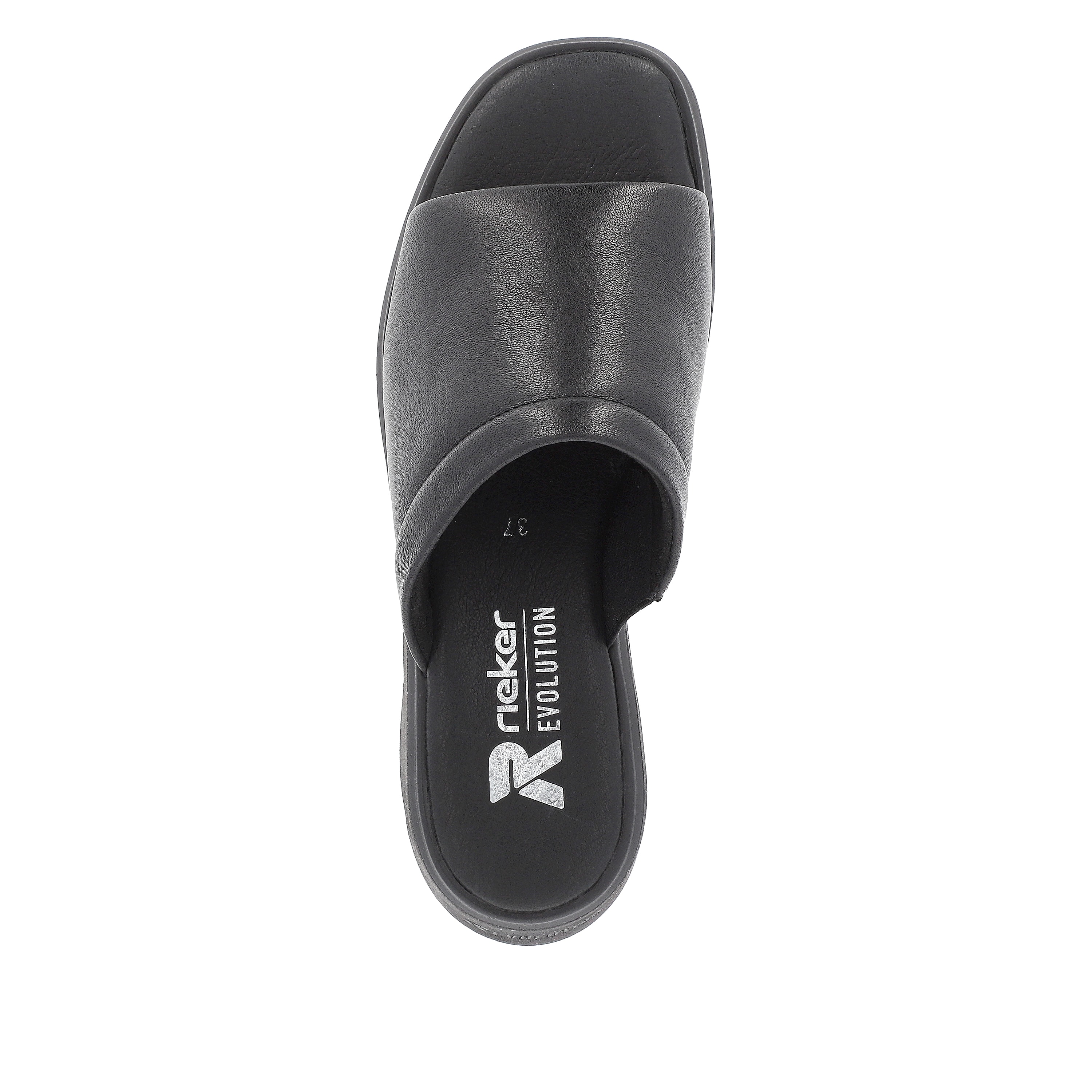 Rieker Damen Pantoletten deep black