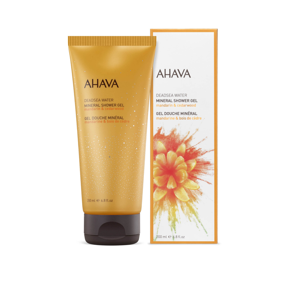 AHAVA Mineral Shower Gel Mandarin Cedarwood 200ml Gel douche