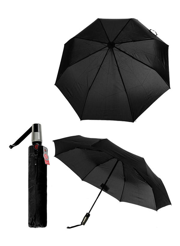 Knirps, Regenschirm Extra Large, Duomatik, schwarz