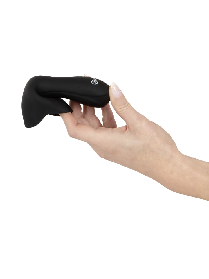 Rebel Masturbator mit Vibration Glans Masturbator with 3 attachable Dilators in schwarz günstig kaufen 14 cm