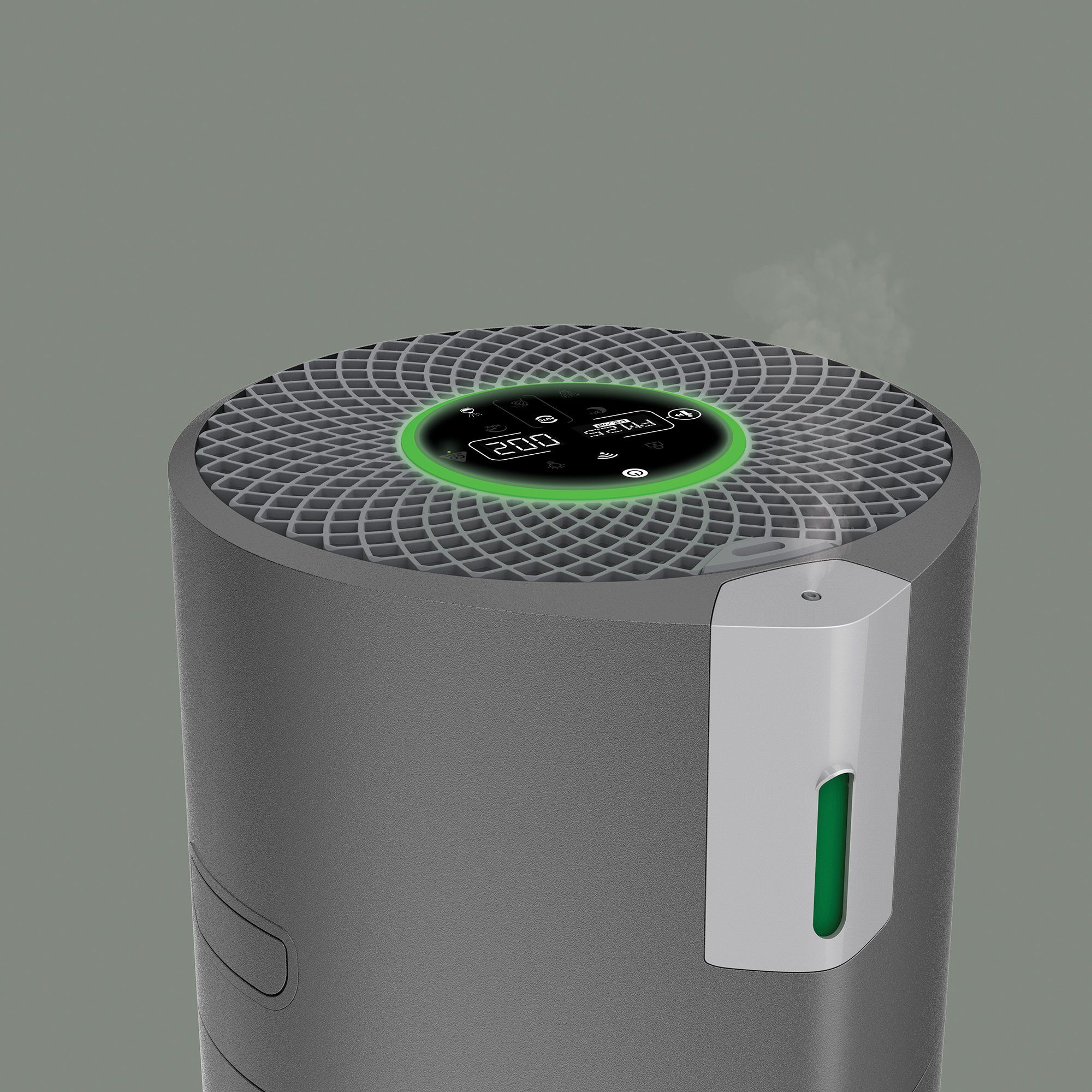 Hoover Luftreiniger HHP75CAH 011, für 110 m² Räume, Pollenerfassung und Inaktivierung, Aktivkohlefilter, Wi Fi / Bluetooth