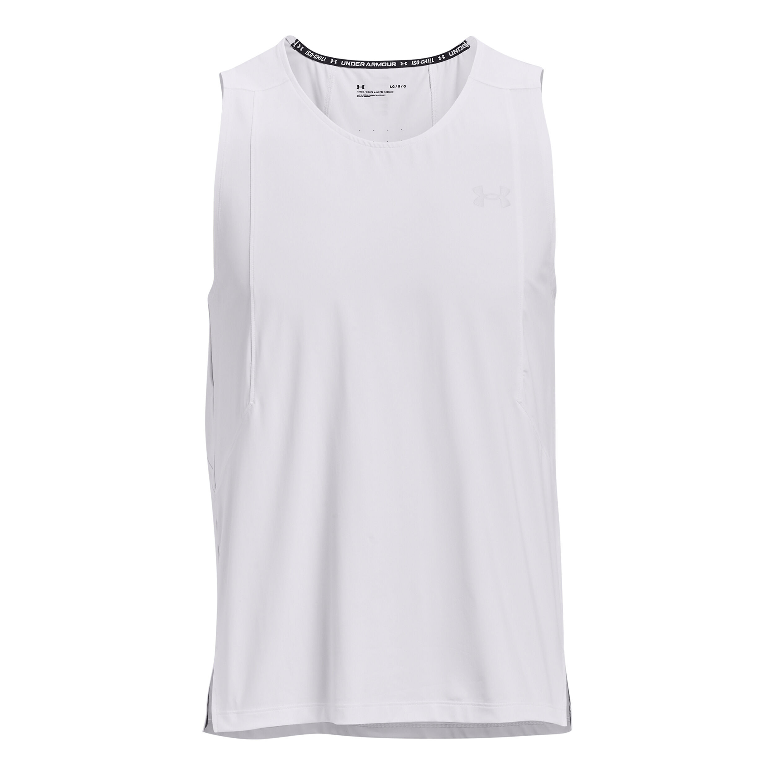 Iso-Chill Laser Tank-Top Herren - Weiß