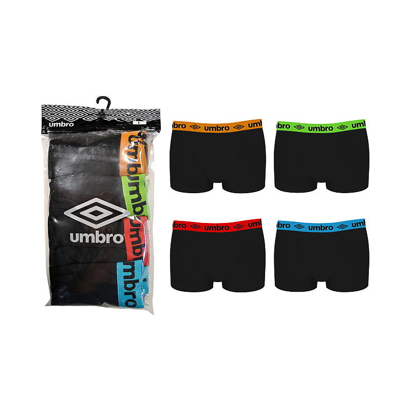 Umbro Boxershorts 4-pk str M-XXL Umbro