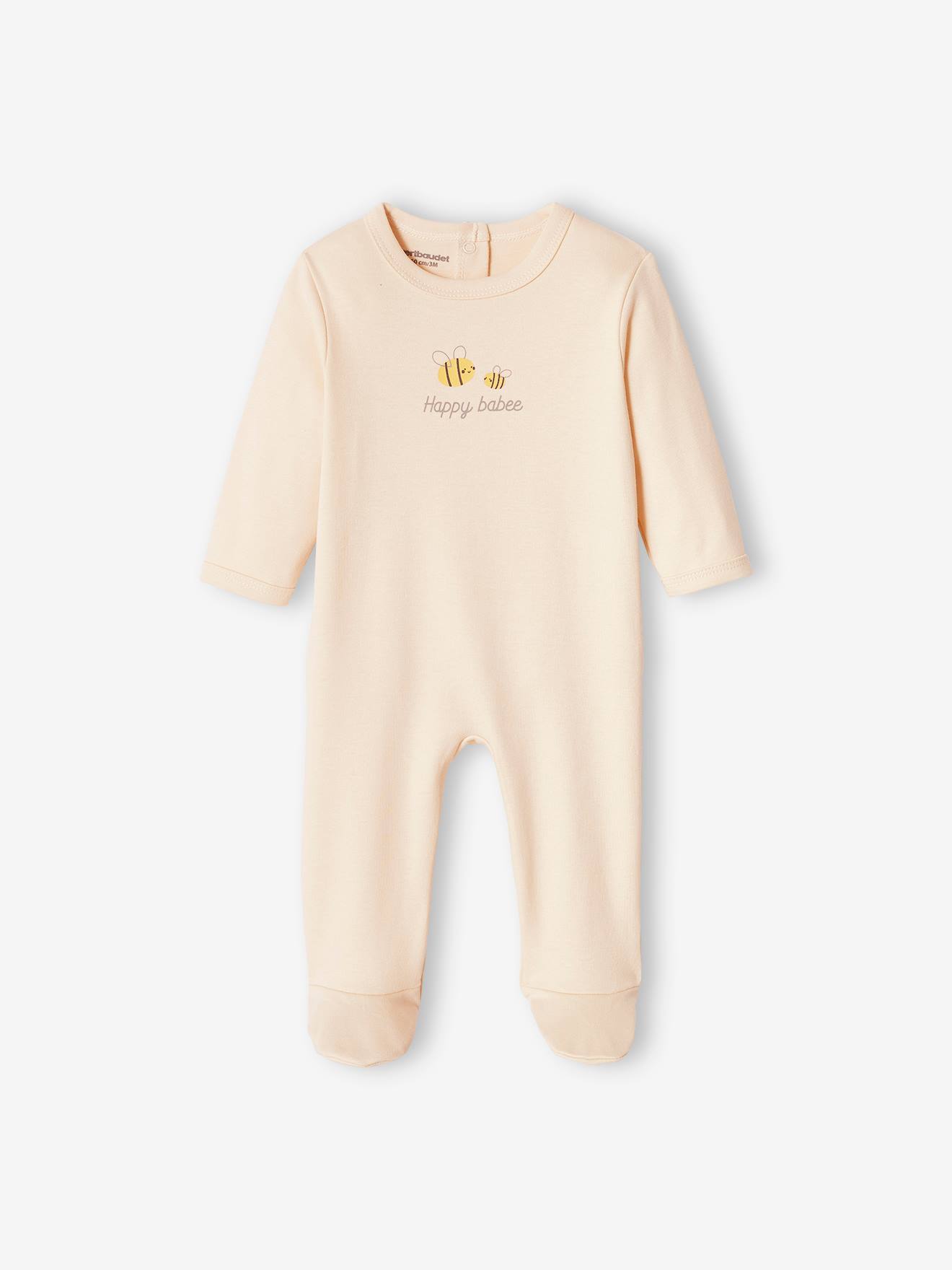 Lot de 3 dors-bien basic bébé en interlock BASICS écru