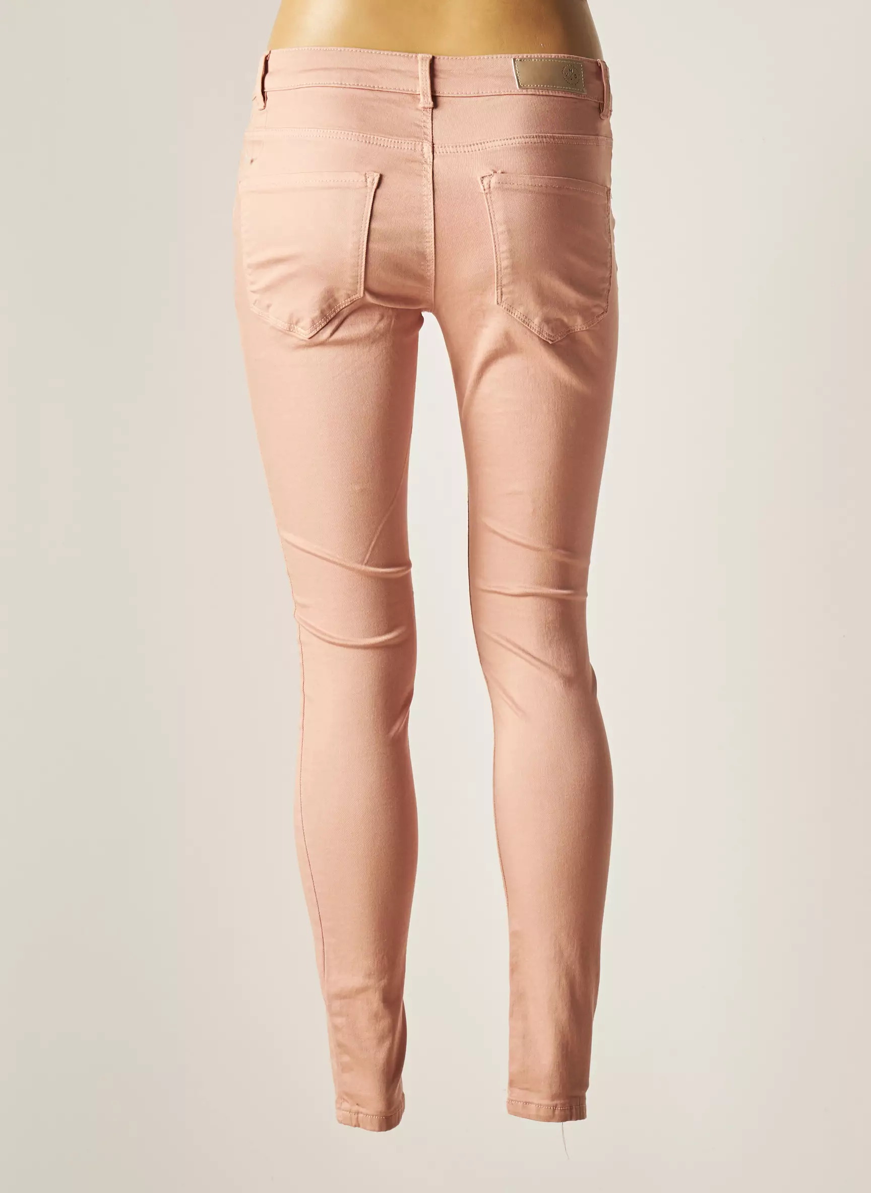 Vero Moda Pantalons Slim Femme couleur rose