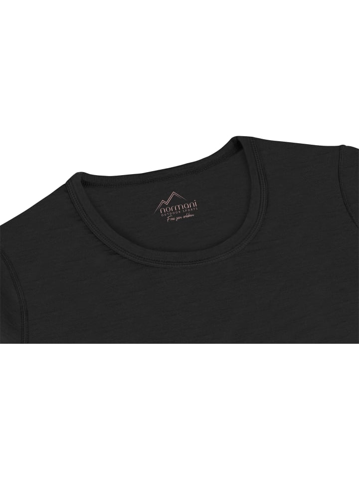 Normani Outdoor Sports Merino Umstands-Langarm-Shirt Cambria in Anthrazit günstig kaufen