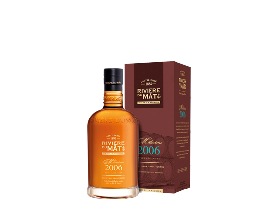 Rhum Rivière du Mat Millésime 2006 Sous étui