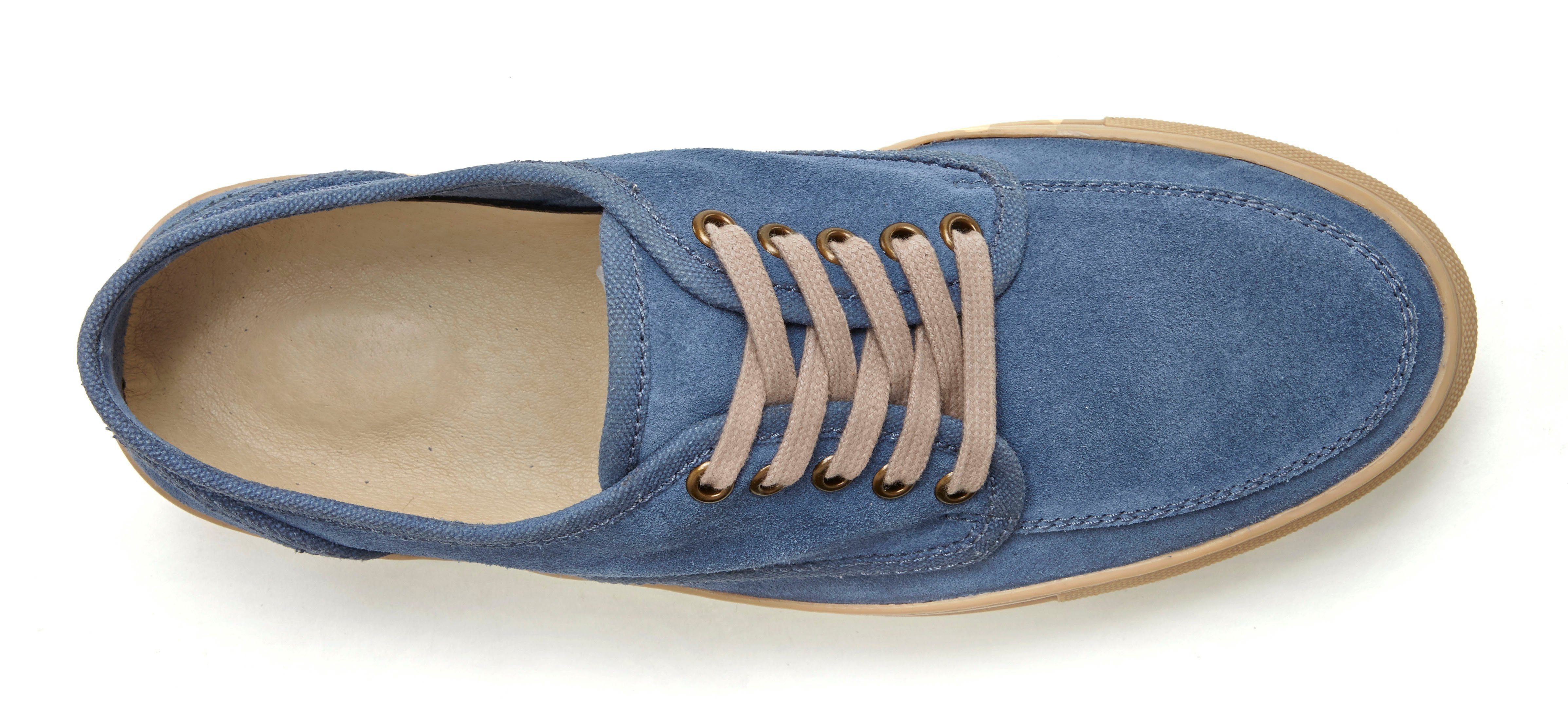 AUTHENTIC LE JOGGER Schnürschuh Sneaker, Schnürhalbschuh, Freizeitschuh, weiches Leder und Baumwolle