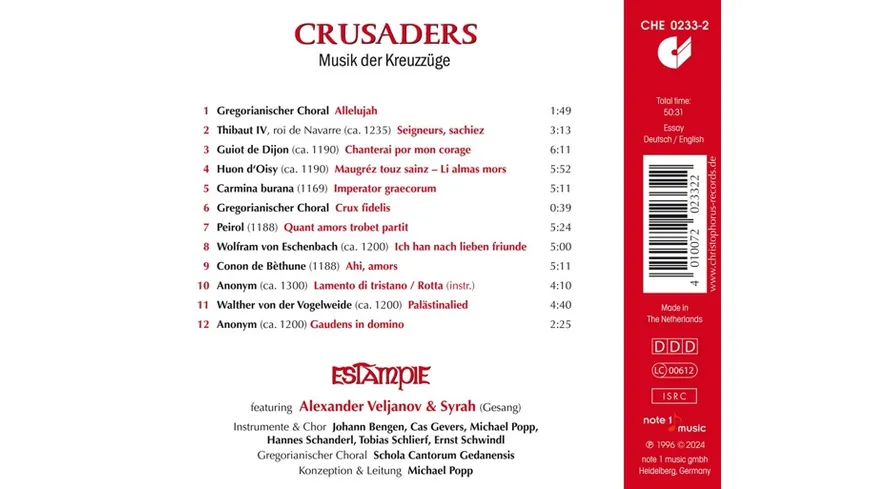 Crusaders - Musik der Kreuzzüge