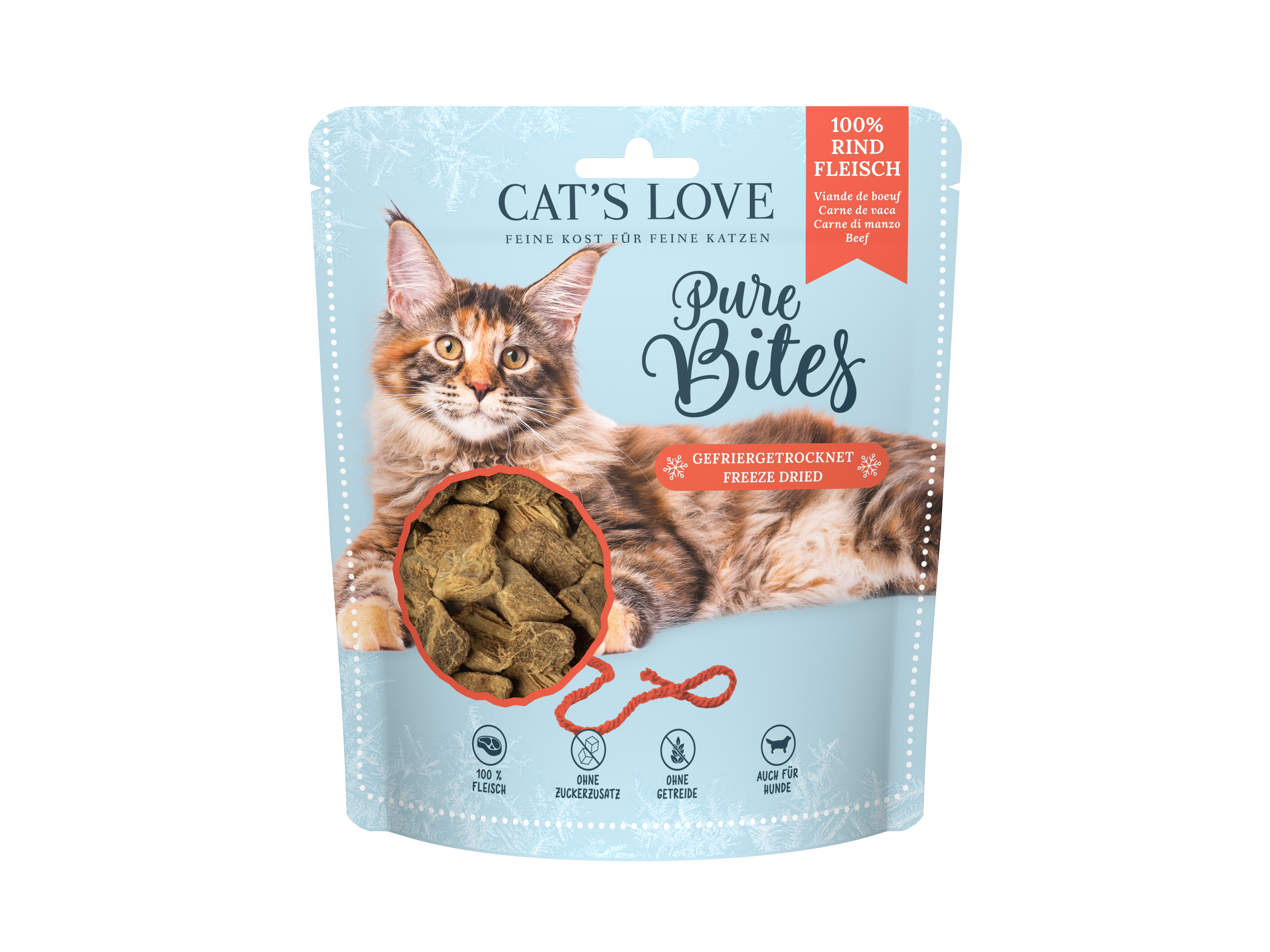 CAT'S LOVE Snacks CAT'S LOVE Rindfleisch 40g
