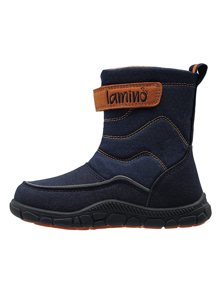 lamino Barfuß-Winterboots in Dunkelblau günstig kaufen