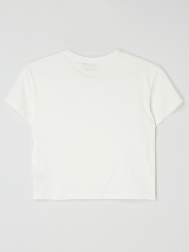 Boxy Fit T-Shirt aus Bio-Baumwolle in offwhite