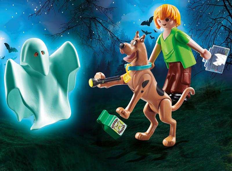 70287 Scooby and Sammy avec fantôme Playmobil Scooby Doo