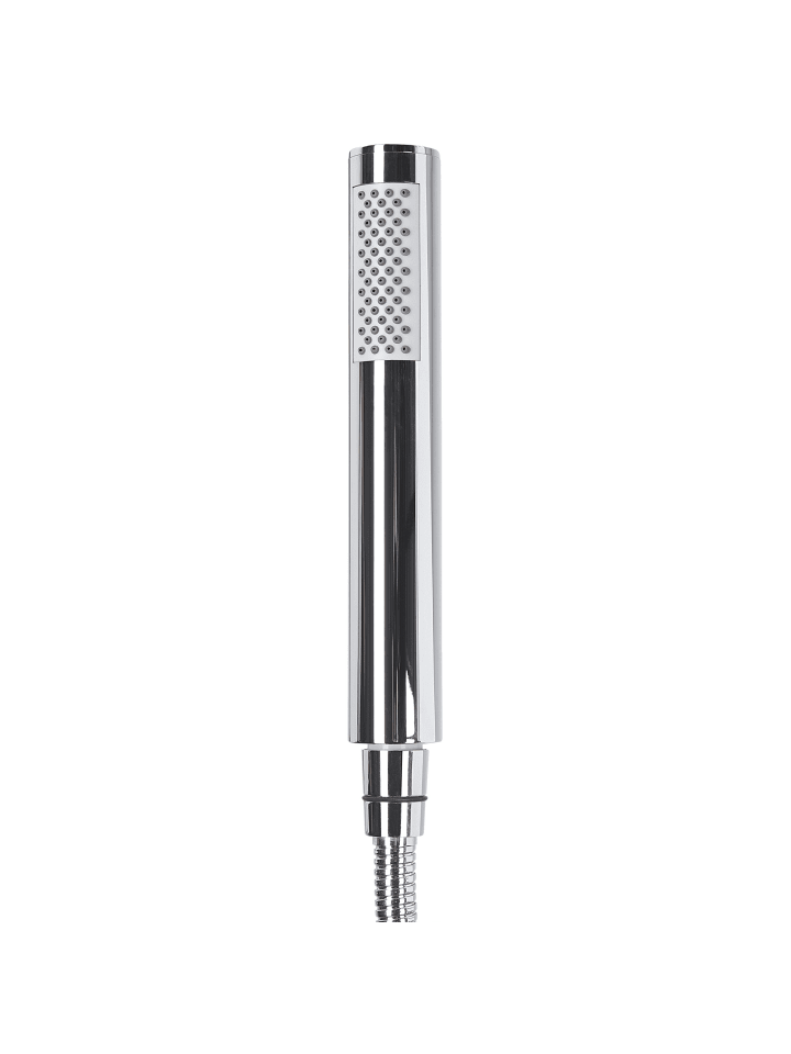 Beliani Wannenarmaturen TUGELA in Weiß/Silber - (W) 21 x (H) 116 x (L) 16 cm günstig kaufen onesize