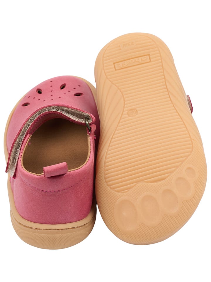 POM POM Leder-Barfußschuhe in Pink günstig kaufen