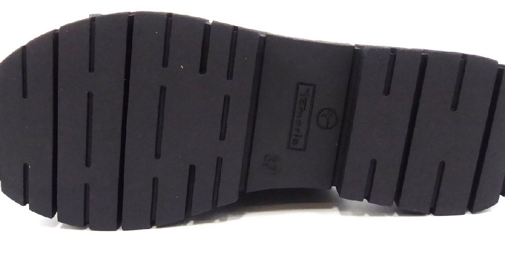 TAMARIS Klassische Sandalen schwarz Da.-Pantolette