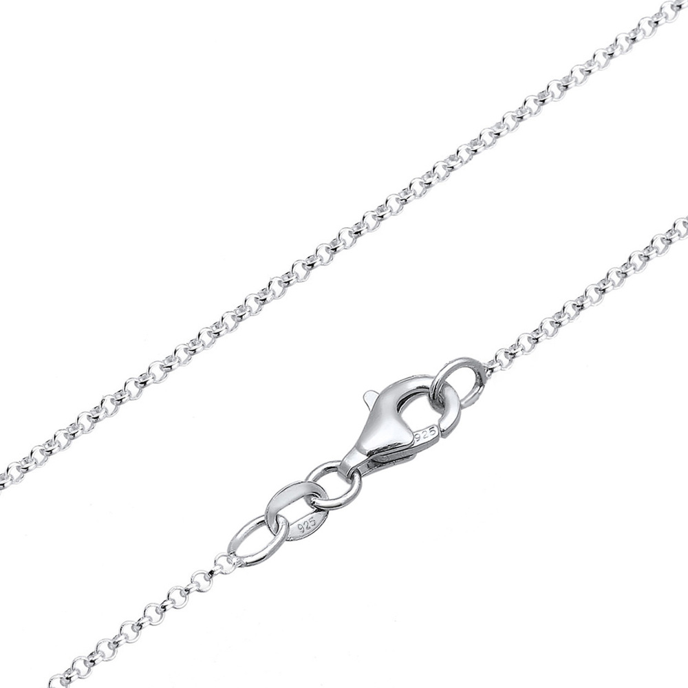 Elli Elli Collier Lettre S Pendentif Basic Collier Femme - (925/1000) Argent Bijoux