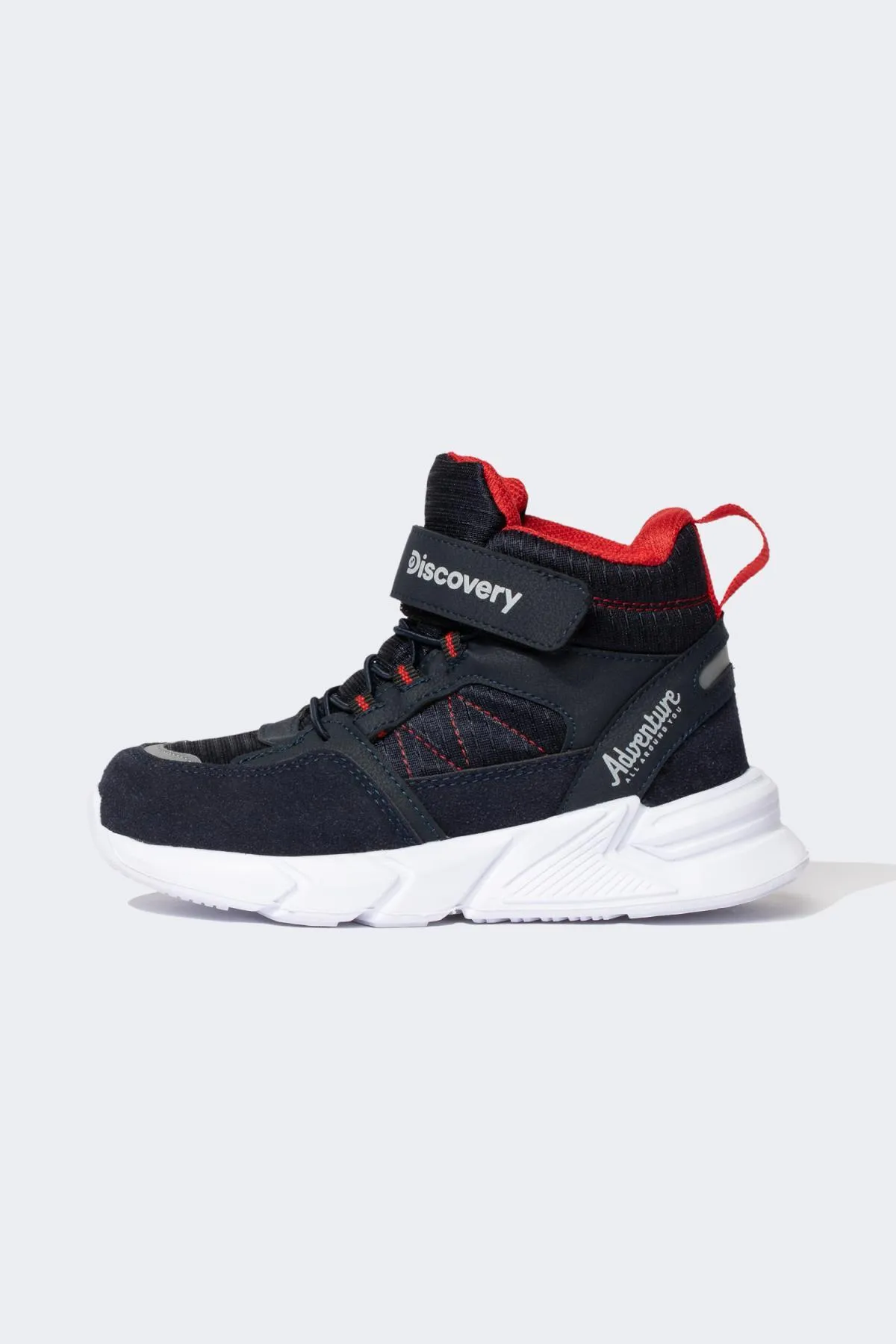 DeFacto  Jungen-Stiefel „Discover“ aus Kunstleder mit einem Riemen und hoher Sohle