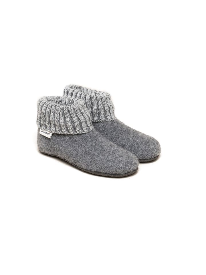 Gottstein Hausschuh Alpine Boot FE in grau günstig kaufen