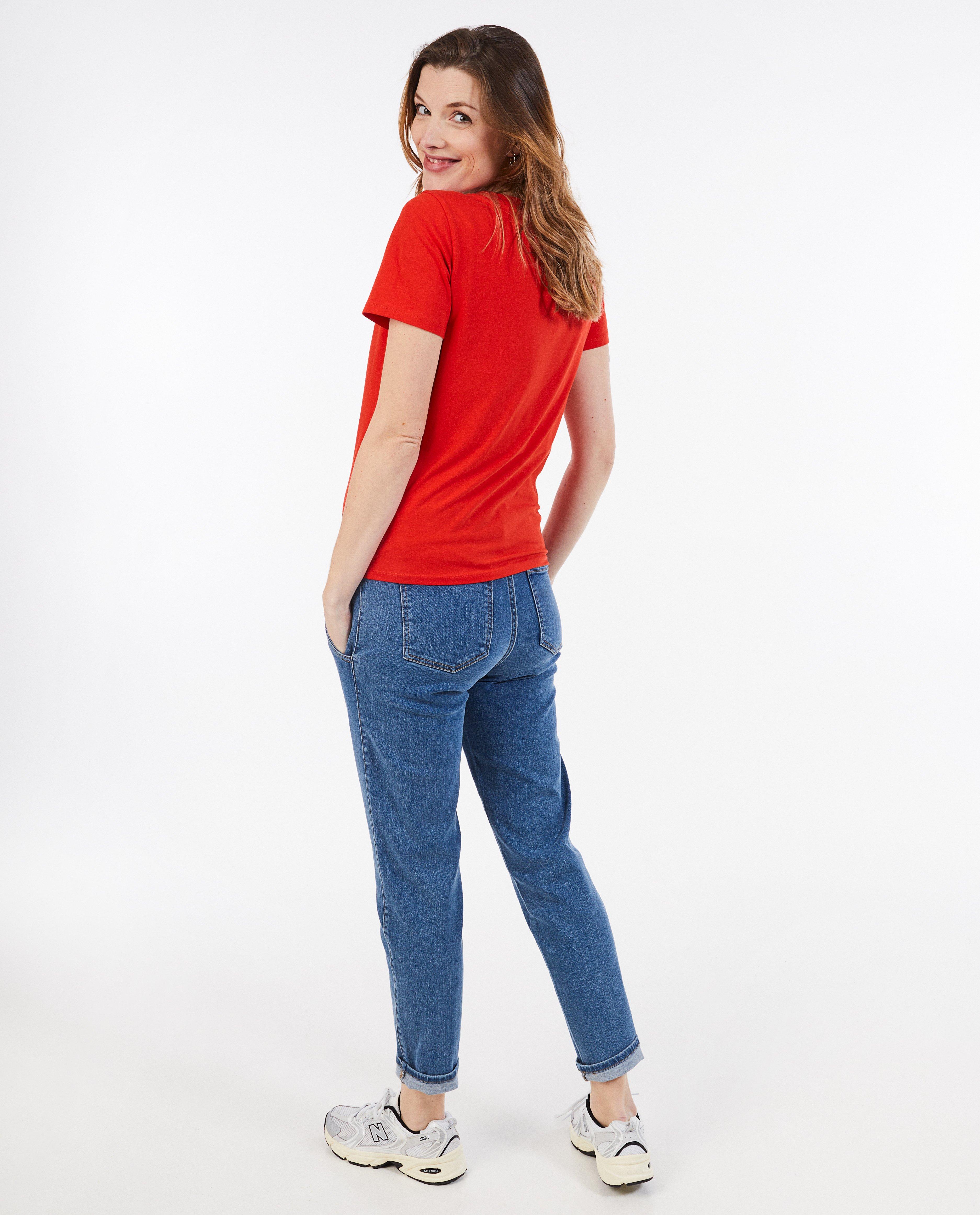 Atelier Maman Red kismama póló, piros