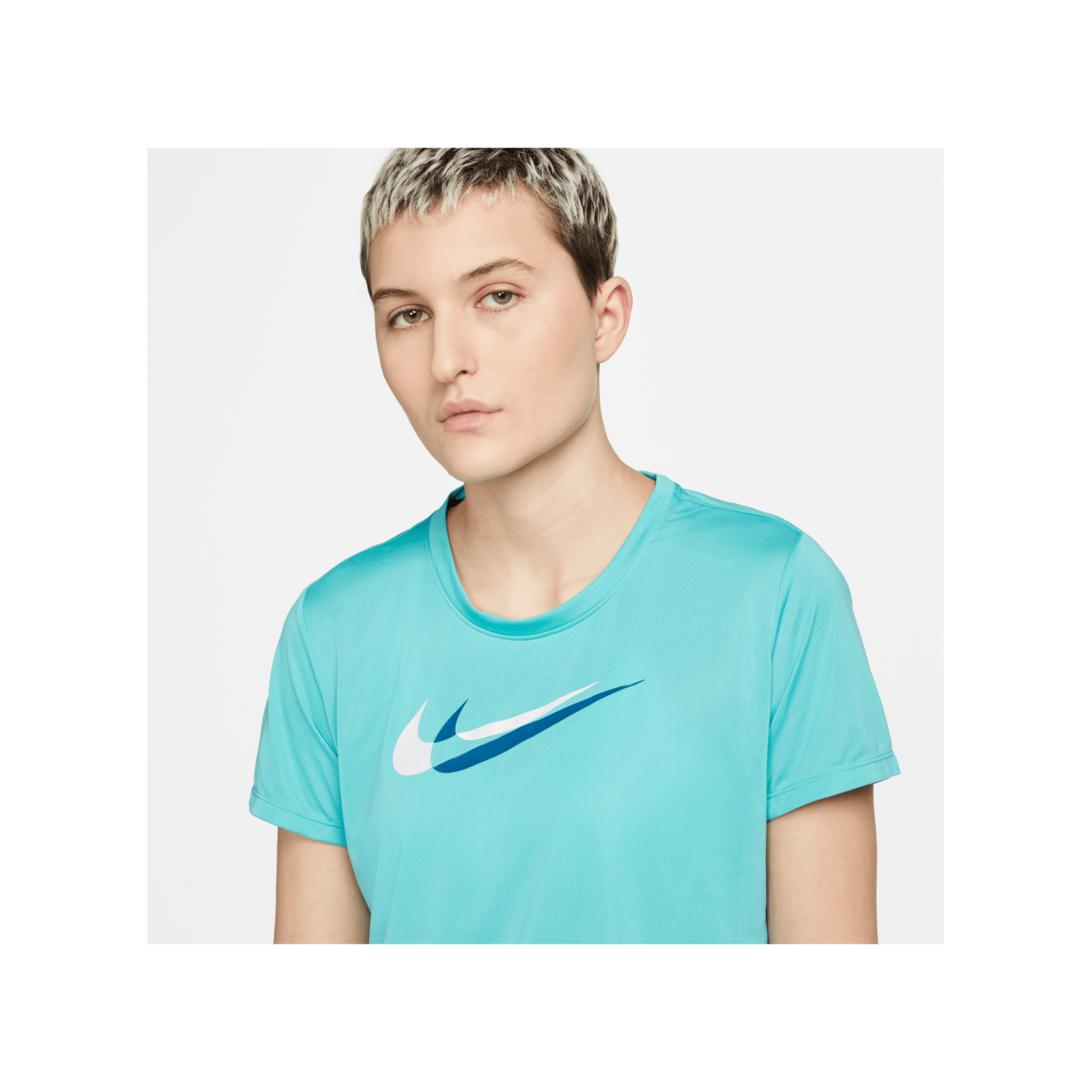 Nike Dri-FIT Swoosh T-Shirt Running Damen F392