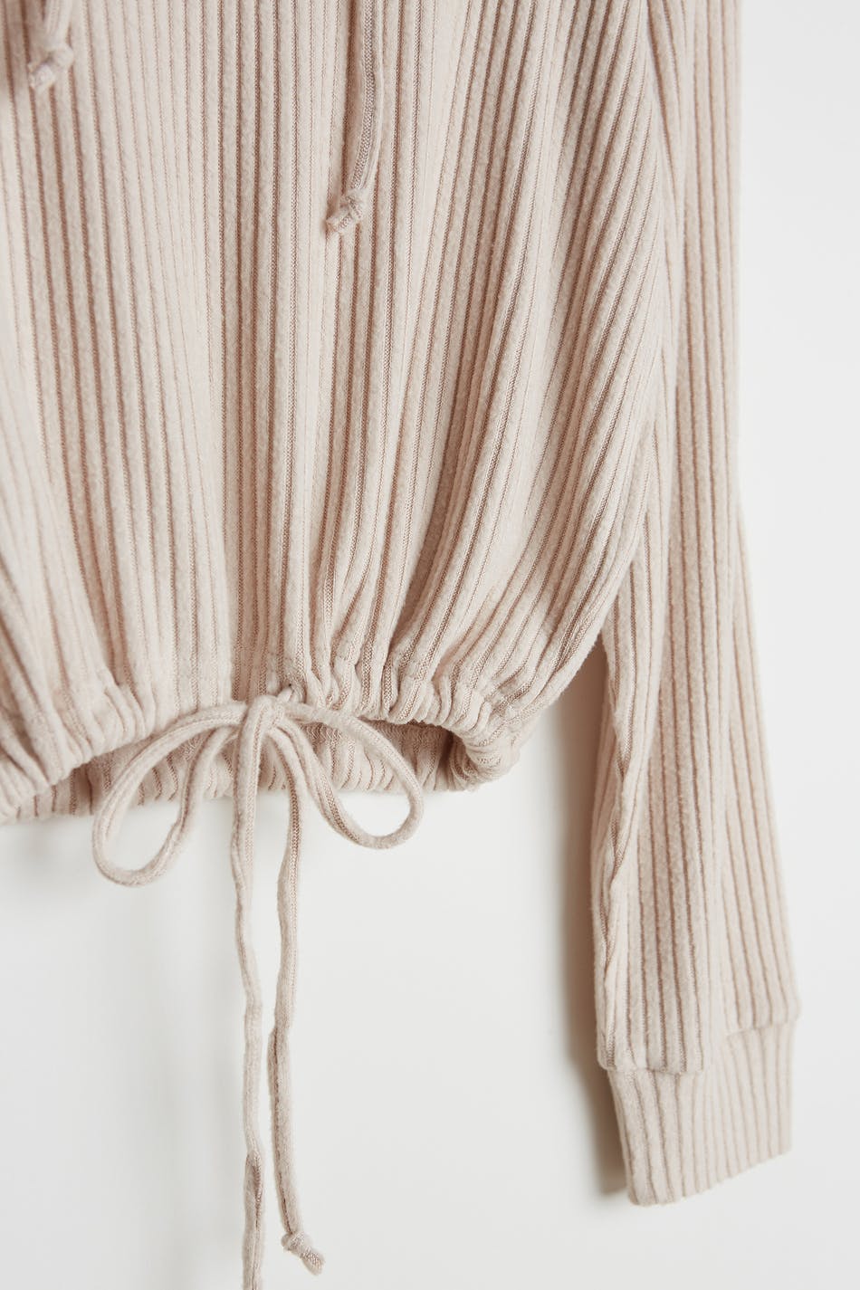 Stina rib hoodie