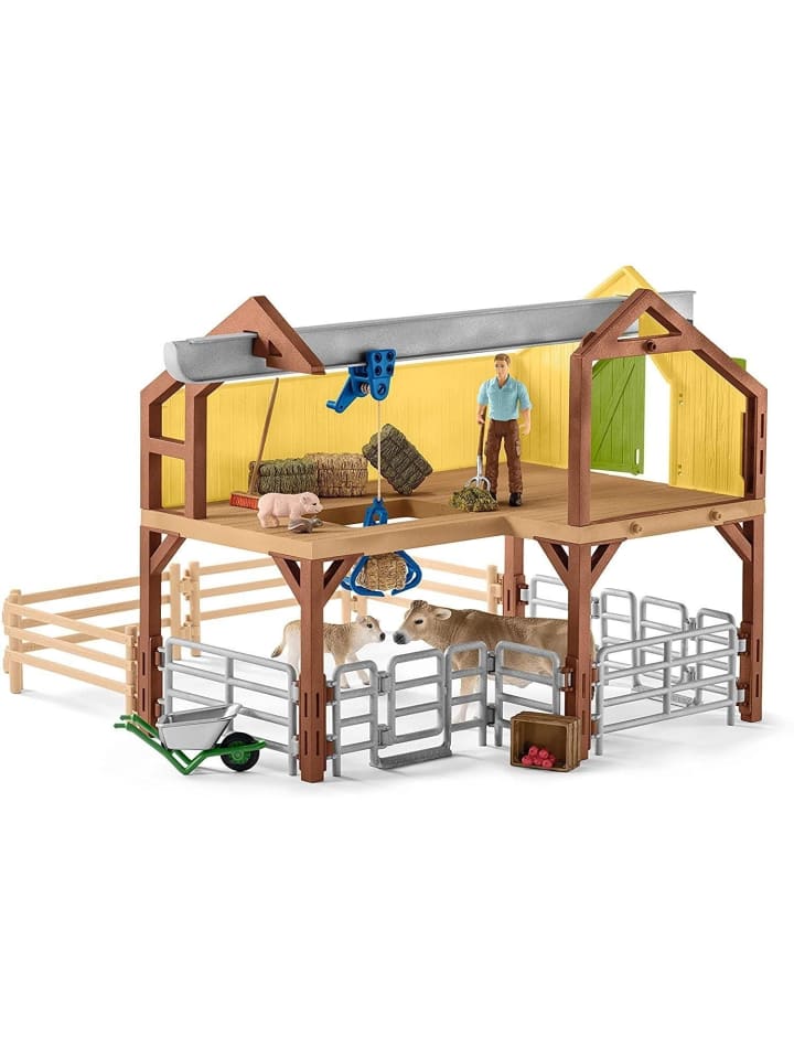 Schleich Farm World Bauernhaus mit Stall und Tieren in Mehrfarbig ab 3 Jahre günstig kaufen onesize